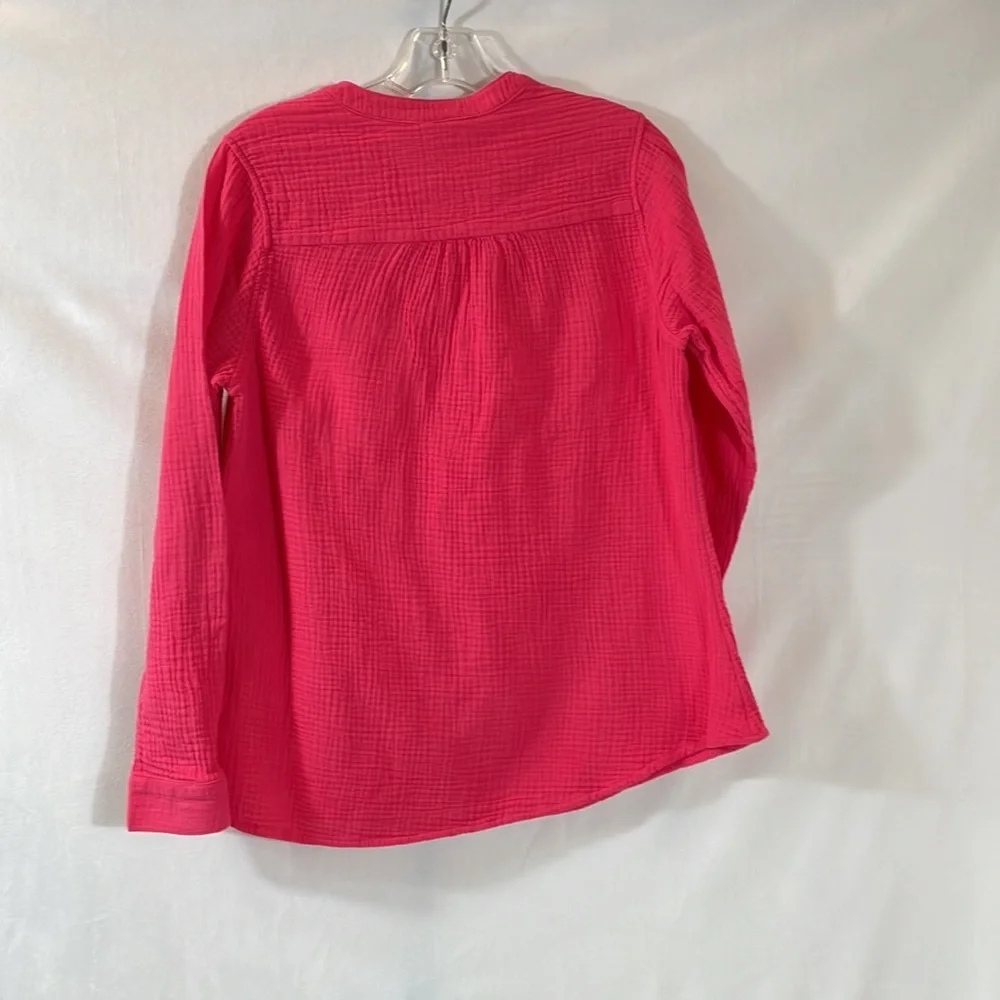 Mote Anthropologie Top Size M 100% Cotton Gauzy Fabric - Picture 3 of 11
